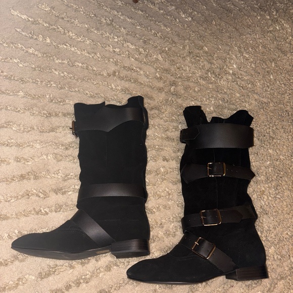 jeffrey campbell lily slouch suede boot - Picture 4 of 5